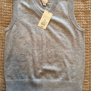 Gray Sleeveless Knit Top woman’s XS